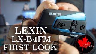 Lexin B4FM Motorcycle Intercom Unboxing and First Look