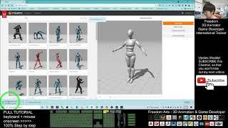 FBX 3D Avatar to iClone iAvatar and iMotion/rlMotion file - iClone 3DXchange 7.8 Full Tutorial