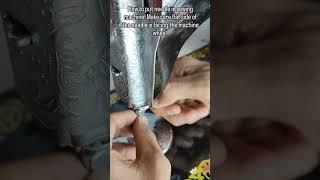How to put needle in sewing machine! #sewing #sewingmachine #stitching #sewingclasses #sewingpattern
