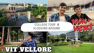 VIT VELLORE CAMPUS TOUR  Chhatr ke drishtikon se‍️ (detailed) #vitvellore #vit