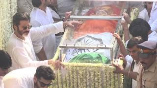 UNCUT- Sridevi Funeral Full Video at Pawan Hans Vile Parle | SpotboyE