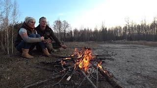 КУПИЛ ХУТОР в ЛЕСУ на КРАЮ БОЛОТА. Часть 110. ЛУЧШИЙ РЕЦЕПТ БЕРЕЗОВОГО СОКА.