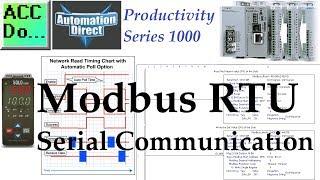 Productivity 1000 Series PLC Modbus RTU Serial Communication