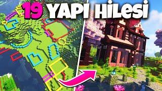 Minecraft'ta  19 Yapı Hilesi !!