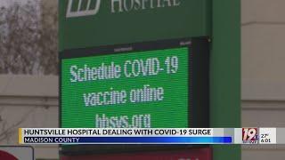 Huntsville Hospital Dealing with COVID-19 Surge