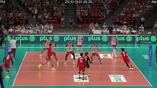 Volleyball Japan vs Poland Amazing FULL Friendly Match 2024 Paris Olympic Preparation