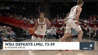 WSU defeats LMU, 73-59