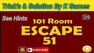 501 Room Escape 2 Gameplay Solution Level 51 (android-ios) Let's Play With @K Games Entertainment