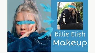 Bad Guy | Перевоплощение в Billie Elish || Повторяю макияж Билли || Billie Elish | Polina Kornienko