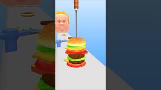 Sandwic XXL Size  l| Make Extra Large Hamburger Game Part 4 Play #game