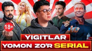 Yigitlar (The Boys) – siyosatni tanqid qiladigan MARVELʼning 18+ varianti  @SUSAMBILolami