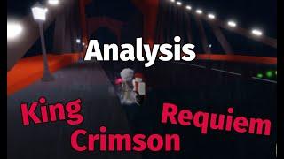 [YBA] King Crimson Requiem: Tips