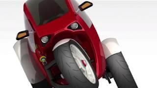 Center Trax tilting three wheeler trike CTx introduction