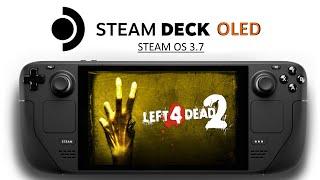 Left 4 Dead 2 Steam Deck OLED Performance | Steam OS 3.7 - L4D2 Gameplay Settings