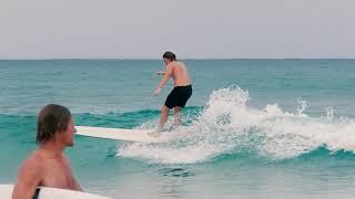 Surfing Double Island Point