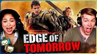 EDGE OF TOMORROW Movie Reaction! | First Time Watch | Tom Cruise | Emily Blunt