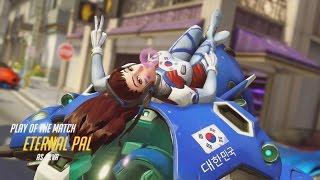 Overwatch - Competitive Match of the Day for EteRnal PAL as D.Va (12.26.16, Xbox One Gameplay)