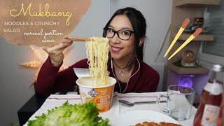 Silent Mukbang | Intuitive eat with me | Eating noises & captions ONLY