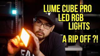 Is the LUME CUBE PRO Light a Rip Off?.. vs Ulanzi VIJIM VL196 for $50 #lumecubepro #ulanzivl196