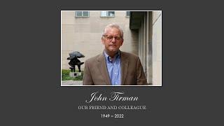 John Tirman Memorial Service | November 4, 2022