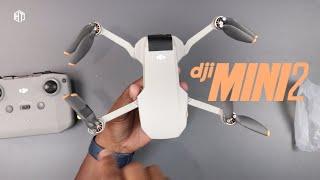 DJI mini 2 -  unboxing My New portable drone 4K unbox detail