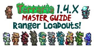 Best Terraria Ranger Loadout Guide 1.4.x! (Ranged Master Mode, Pre-Hardmode & Hardmode Progression)