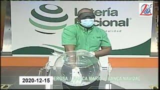 Sorteo de la tarde 15 de Diciembre del 2020 (Lotería Nacional Dominicana, Gana Más, Nacional Tarde)