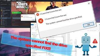 How to fix steam gta v the system cannot find the drive specified error