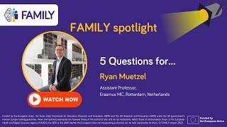 FAMILY Spotlight - 5 Questions for... Ryan Muetzel