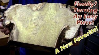 A Bowl With Handles!  Wood Turning