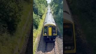 SWR 159014 & 159105 near Gillingham with the 1L17 Waterloo to Exeter SD on 14/6/25