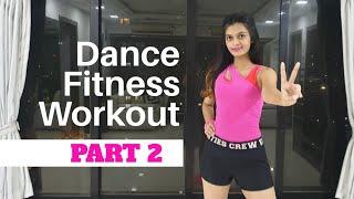 Bollywood Dance Fitness Workout at Home | Fat Burning Cardio Part-2