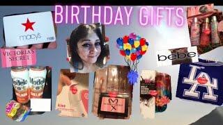 Macy’s Victoria secrete Bebe Great Birthday gifts!!