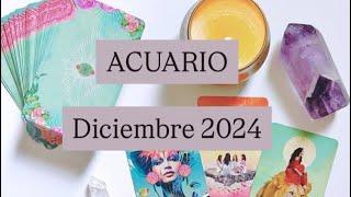 ACUARIO ️ Diciembre 2024 ️ “TODO LO QUE NECESITAS SABER!”