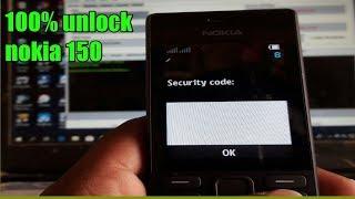 How to remove security code Nokia 150 (RM-1190)