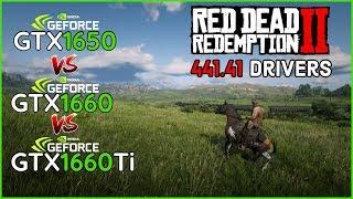 Red Dead Redemption 2 - GTX 1650 VS GTX 1660 VS GTX 1660 Ti | Benchmark FPS Test