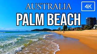 Palm Beach 4K City Streets | Walking in the Ocean | Beach Mansions | Beautiful Gold Coast Morning