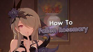 How To Yei | Fallen Rosemary