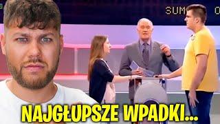 NAJGŁUPSZE WPADKI NA TELETURNIEJACH!