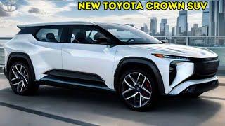 2025 Toyota Crown SUV Official Reveal - First Look | Zk car reviews |