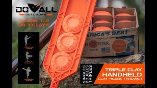 Introducing the Triple Clay | The Ultimate Hand-Held Clay Pigeon Thrower Perfect For Trap Shooting