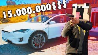 Нубик купил теслу в гта! TESLA за 15.000.000 в новом мире ГТА