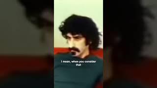 Zappa's insights on American politics from 1971. #shorts