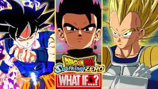 TODOS LOS WHAT IF de DRAGON BALL SPARKING ZERO | Gramajo