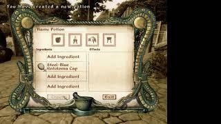 Elder Scrolls 4 Oblivion Alchemy recipes How to Mix restore magicka potions