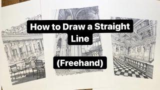 HOW TO DRAW A STRAIGHT LINE