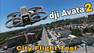 Dji Avata 2 FPV drone (City Flight Test)