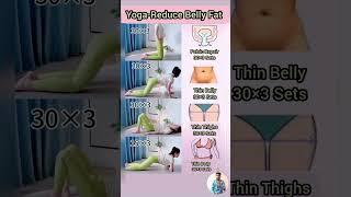 Yoga Pilates-Reduce Belly Fat#short #reducebellyfat #bellyfatloss #yoga