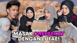 AYRA & LUFAE MASAK CHEESEKUT!! MEJA ALIEFF IRFAN ROBOH!!🫠