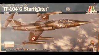 Review Lockheed Martin TF-104G.  Italeri 1/32